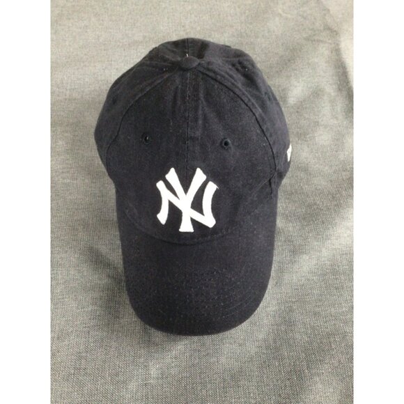 New York Yankees new era Hat Clean Up Adjustable Cap Black MLB Baseball - Picture 1 of 6